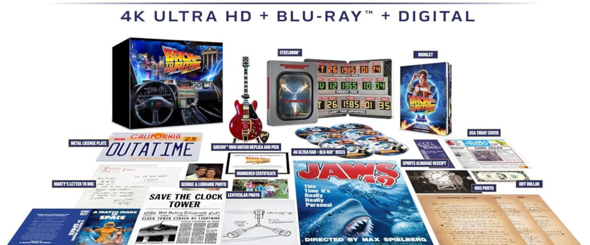 Back to the Future Trilogy Gets 40th Anniversary 4K Limited-Edition Steelbooks