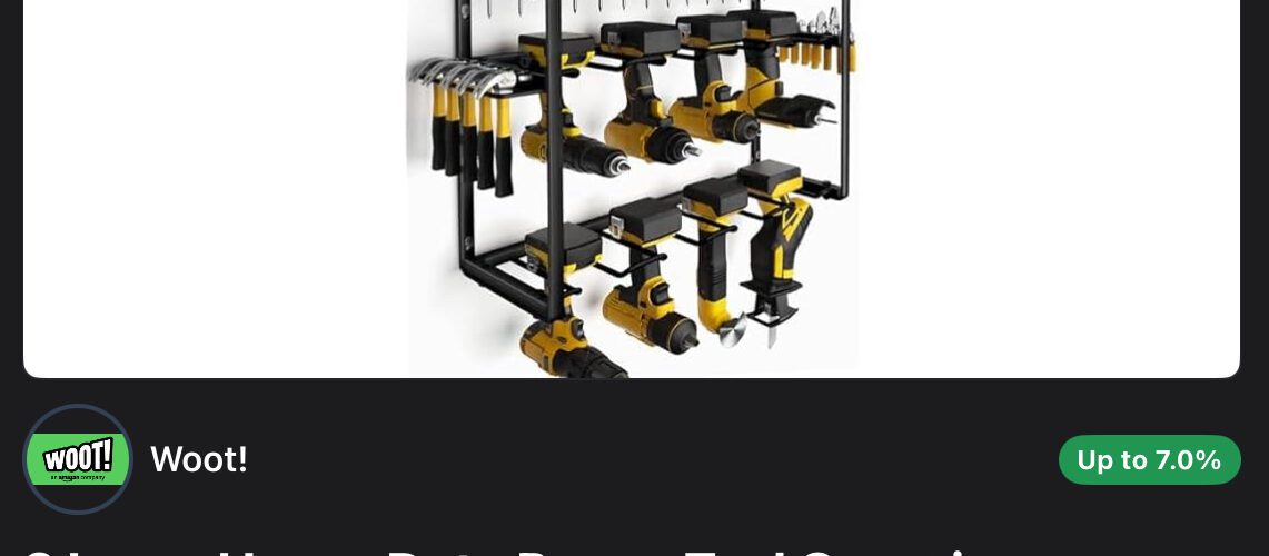 3 Layer Heavy Duty Power Tool Organizer