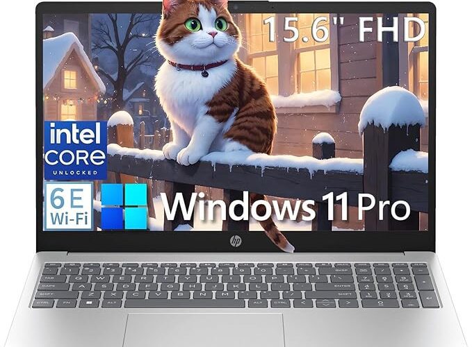 HP 15.6″ FHD Laptop Computer for Home Business Student, Intel Processor (Beat i3-1115G4), 32GB DDR4 RAM, 1TB PCIe SSD